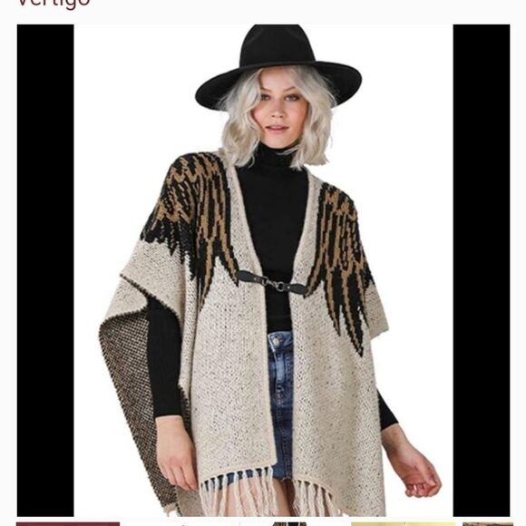 Vertigo Paris Jackets & Blazers - 🆕️ Vertigo Paris Poncho